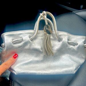 Furla silver purse